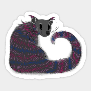 Bisexual Binturong! Sticker